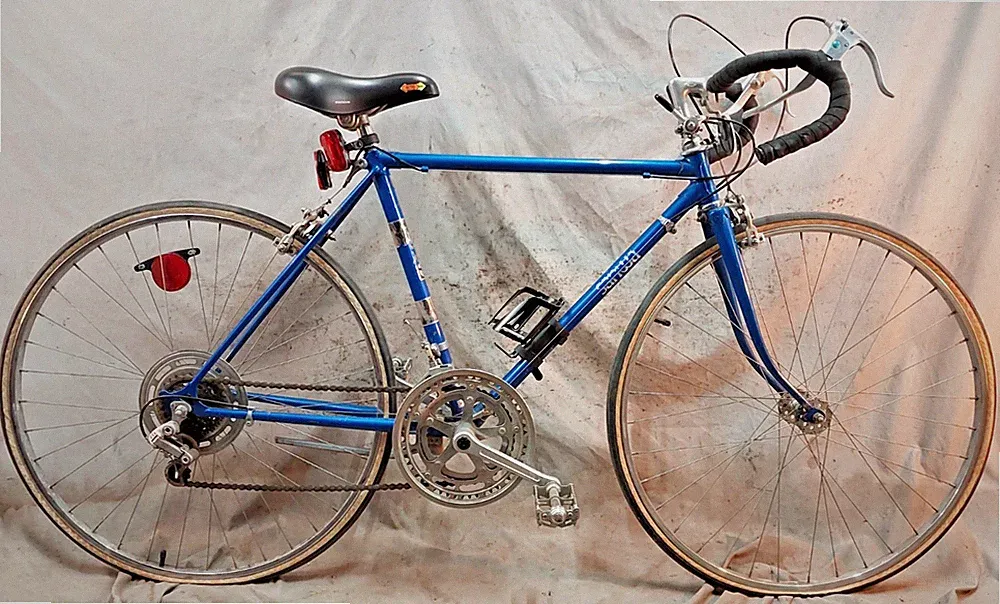 1972 Sanwa Road Bike Small 51cm 10 Speed Lugged Steel Retro Cafe Java Commuter:)