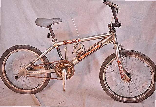 2002 Mongoose Hoop-D Team BMX Bike Mid-School Retro Gyro Freestyle USA Shipper:)