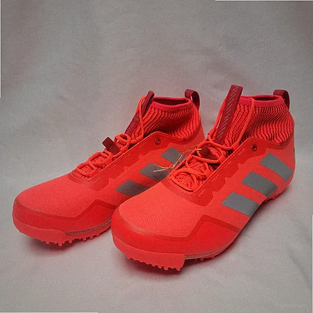 Adidas The Gravel 2.0 Cycling Shoes Men Size 7.5 Women 8.5 #IE7014 Orange / Red