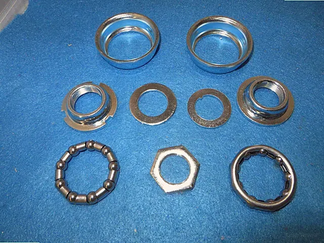 Bicycle Crank Bearing Repair Kit 24 TRD for Vintage and New Bicycle Non Schwinn