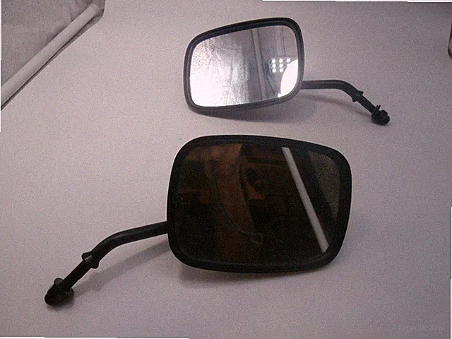 Bike Handlebar Rearview Mirror, Universal Adjustable Rotatable Vintage 5"