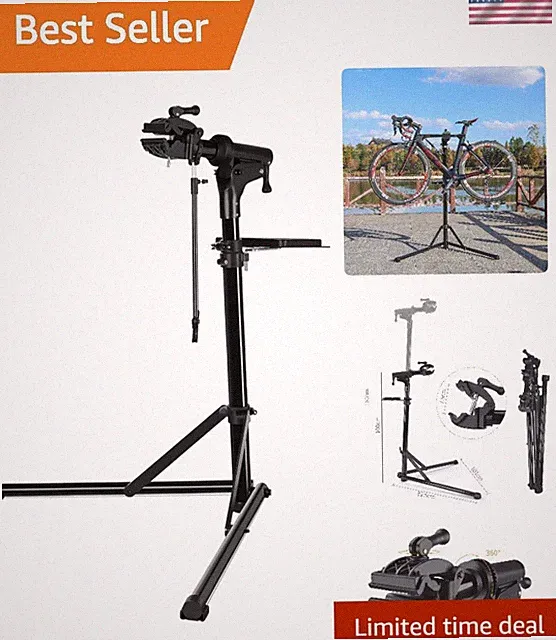Bike Repair Stand -Shop Home Bicycle Mechanic Maintenance Rack- Bike Workstan...
