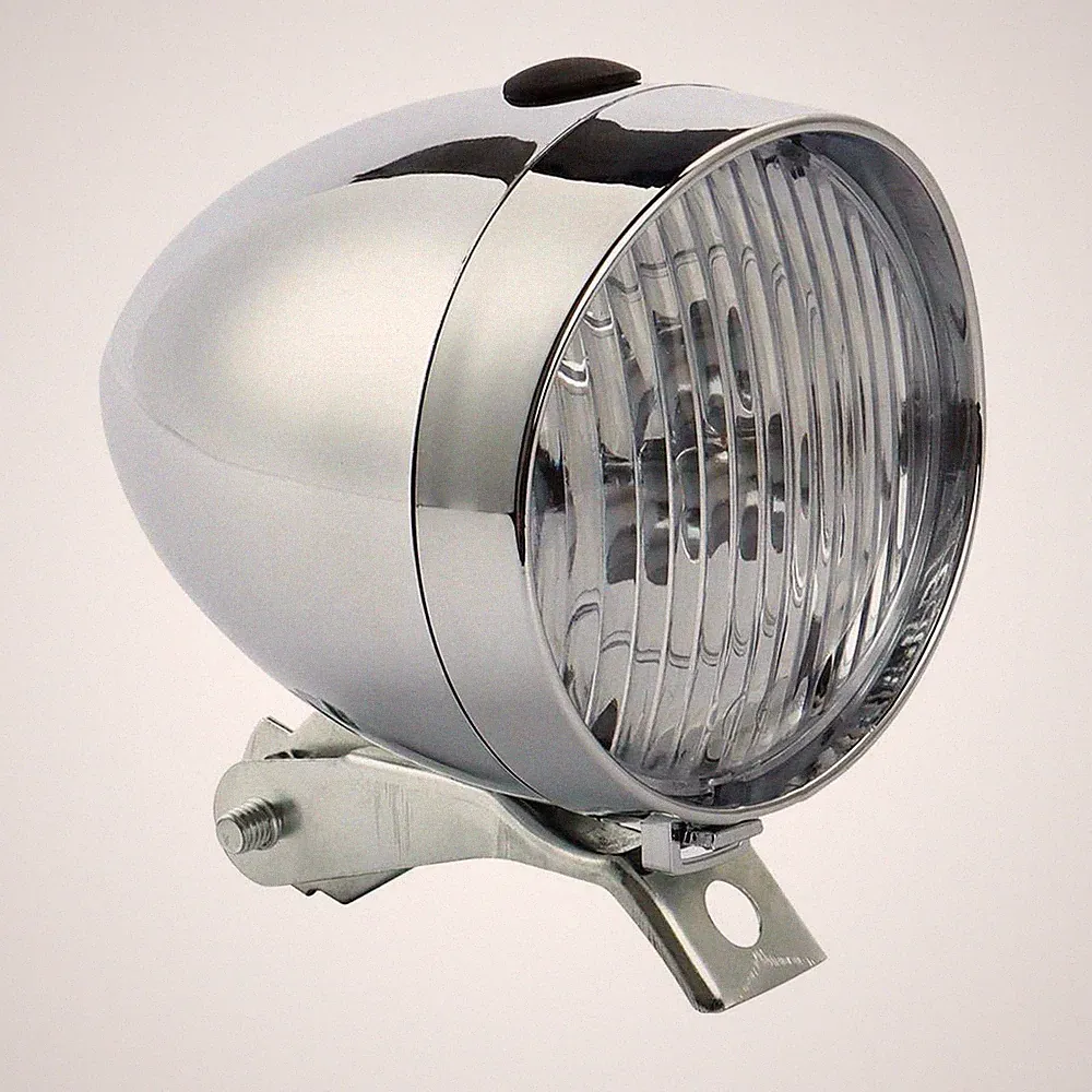 Classic Retro Vintage LED Bike Headlight Bicycle Retro Front Head Light Fog Lamp