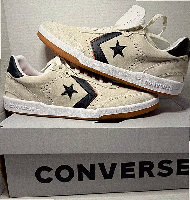 Converse Louie Lopez Pro 2 OX A14323C EGRET/WHITE/ORANGE Skateboarding
