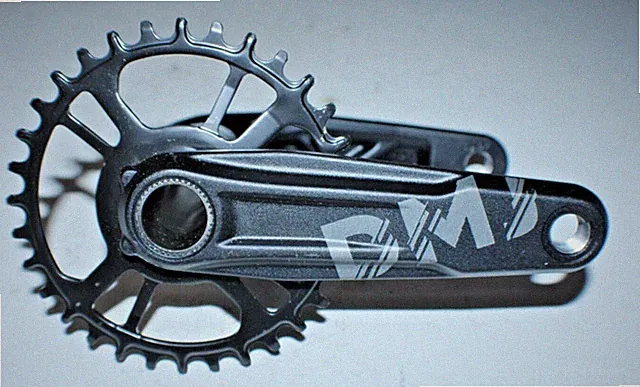 DMJ BMX Crankset Black 140mm 22T Chromoly Retro Black Newschool Fast USA Shipper