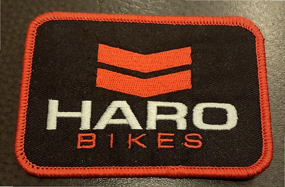 HARO BMX Bikes Bicycle Racing Iron Sew On Patch Retro Vintage Style Hat Cap