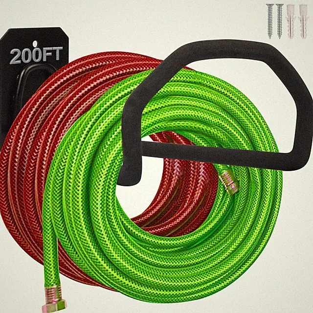 Heavy Duty Hose Hanger Wall Mount Water Hose Holders for Outside, Sturdy Hose...