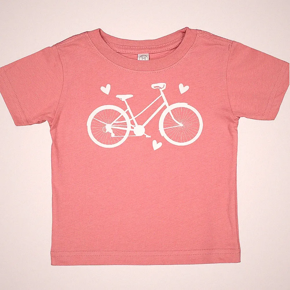 Inktastic Bicycle Cycling Bike Lover Baby T-Shirt Rider Exercise Retro Fitness