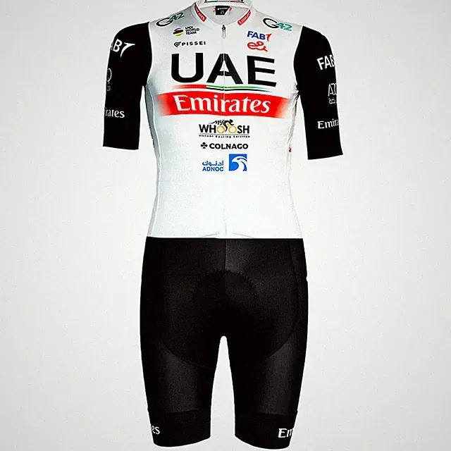 mens UAE Cycling Bodysuit Short Sleeve Cycling Jersey Triathlon cycling jumpsuit