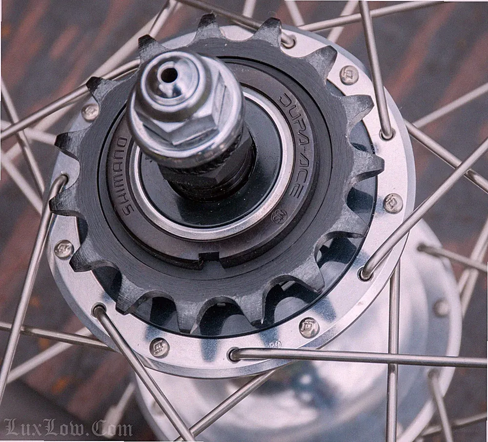 NOS Vintage Dura-Ace 700c Track Bike WHEELS Bicycle Fixed Gear Hub Araya RimsNJS