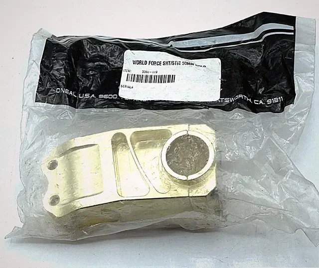 O’Neal World Force Gold Anodized 60mm Stem 25.4 Clamp NOS Vintage MTB / BMX