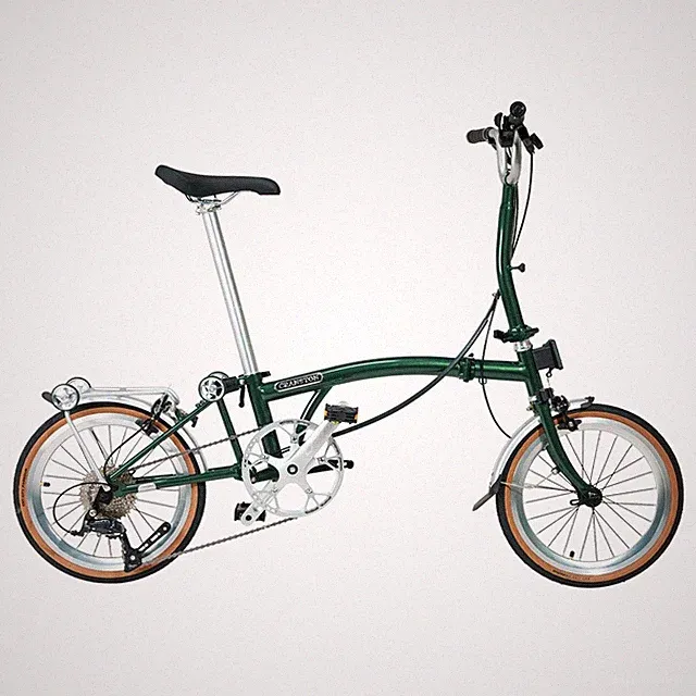 R9 16 inch 9-speed three fold adult lightweight carrying city retro mini bike