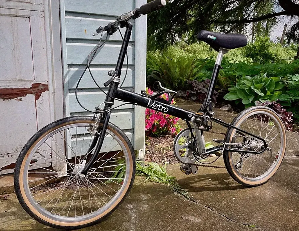 Retro 1998 Bike Friday Folding Bike with Hard Shell Travel Case