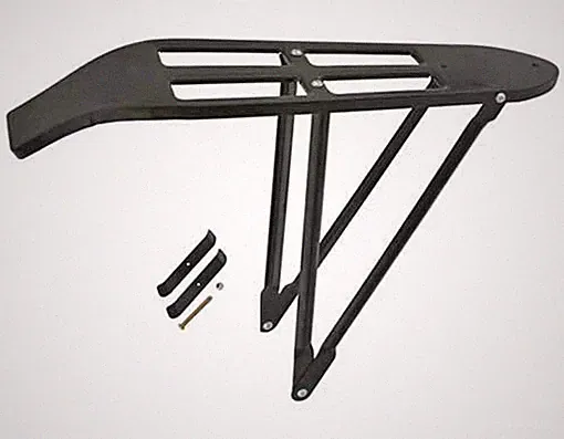 Retro Classic Bicycle Rear Rack Black Cruiser Bikes