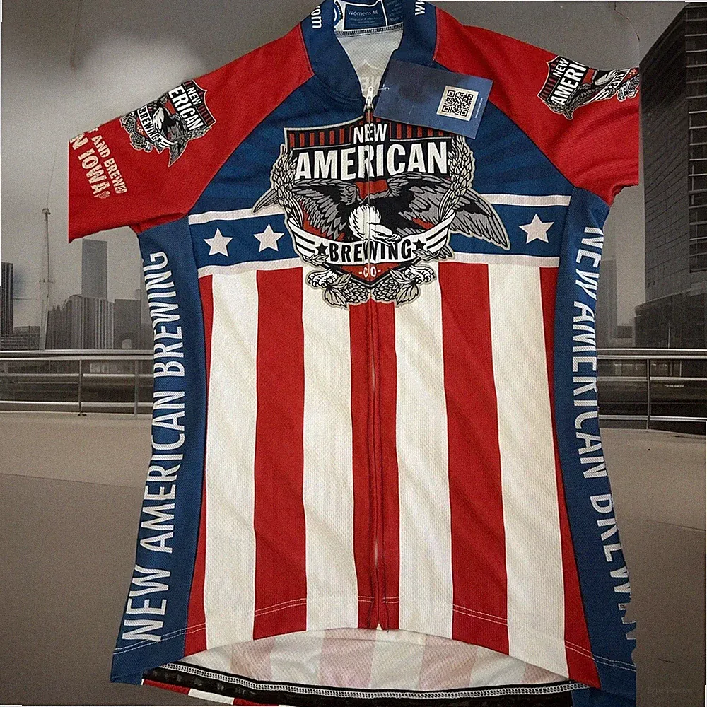 Retro2Ride Tri Cycling Racing Team Touring Bicycle Sport Jersey Shirt Top New M