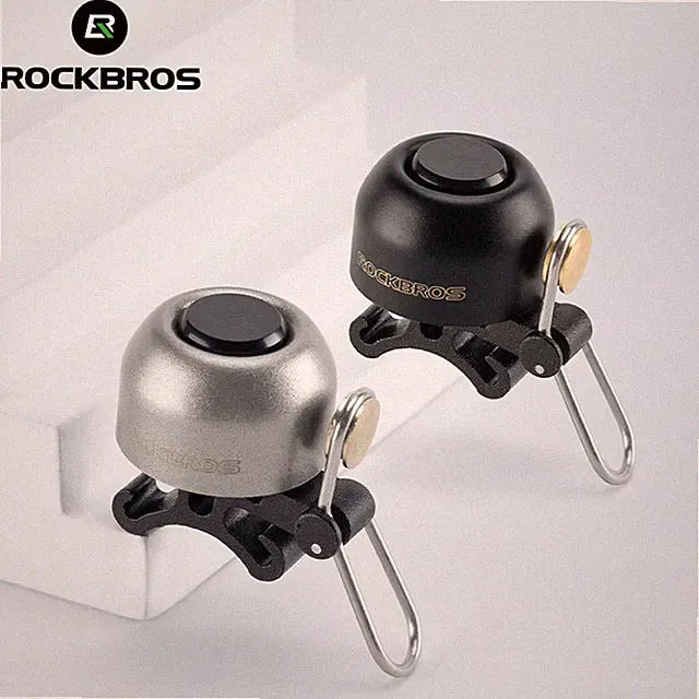 ROCKBROS Bicycle Alloy Copper Bell Waterproof Lightweight Convenient 100dB Retro