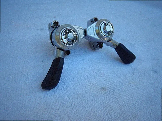 Shimano SL-M700 Deer Head Thumb Shifters Retro Thumbies Vintage Mountain Bike