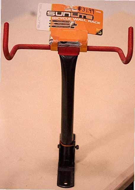 Sunlite Bicycle Wall Rack NOS