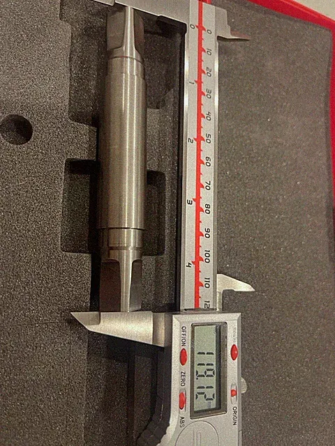 Titanium Bottom Bracket Spindle 73 X 119 Vintage Old New Stock Ti-6AL-4V