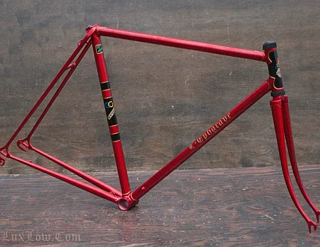 Vintage 56cm Ephgrave Italia RoadBike FRAME FORK 531 Reynolds Steel Tour Bicycle