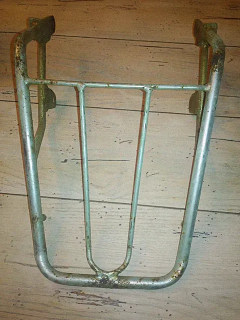 VINTAGE BICYCLE / MOTORCYCLE RACK ---NICE!