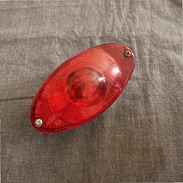 Vintage Cat Eye Tail Light Motorcycle Retro Bike