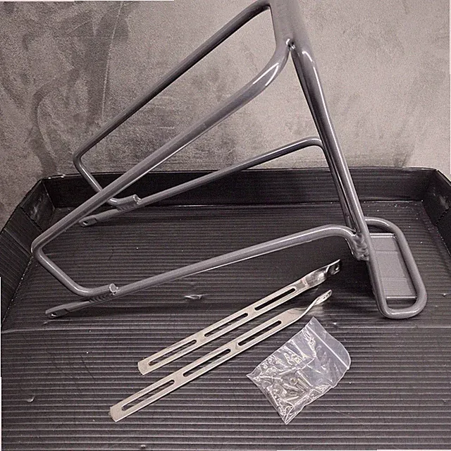 Vintage NOS Jandd Mountaineering Rear Rack 13"Grey Santa Barbara USA Rare Retro
