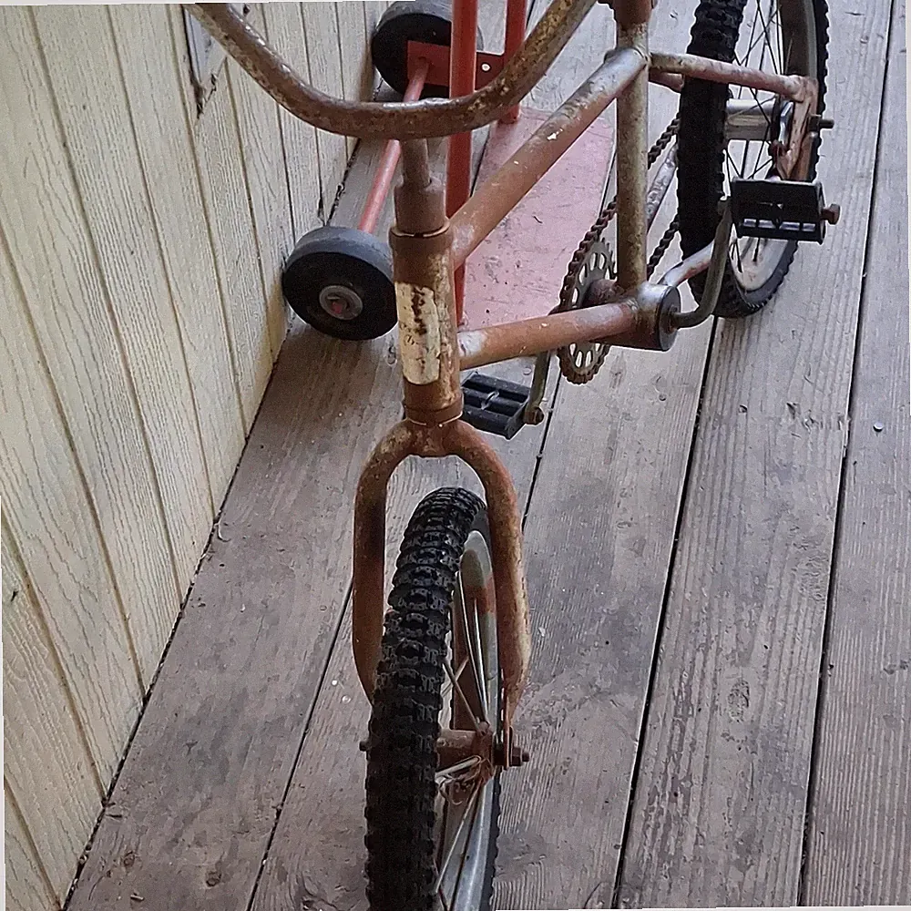 Vintage Old School BMX Bike Steel Frame 20" Wheel Brown Classic Retro Bicycle