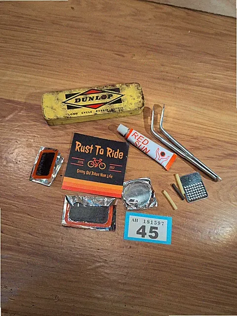 Vintage Retro Dunlop Puncher Repair Kit Cycling Gift #45