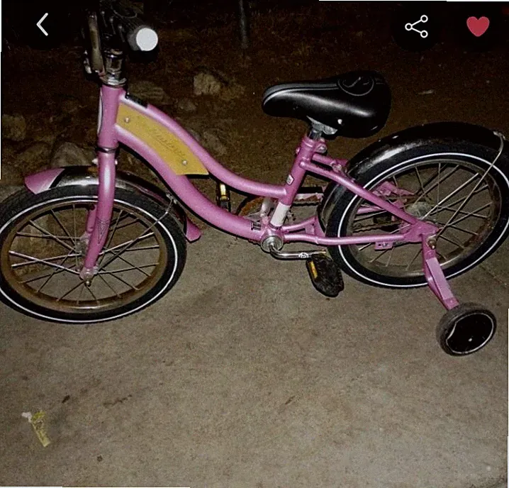 Vintage Schwinns Retro Kids Pink Unisex 16" Roadster Bicycle.