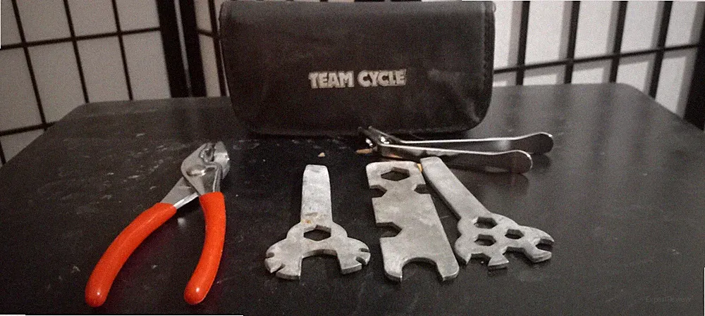 Vintage Team Cycle Bicycle Repair Tool Kit Bike Maintenance Tools Retro